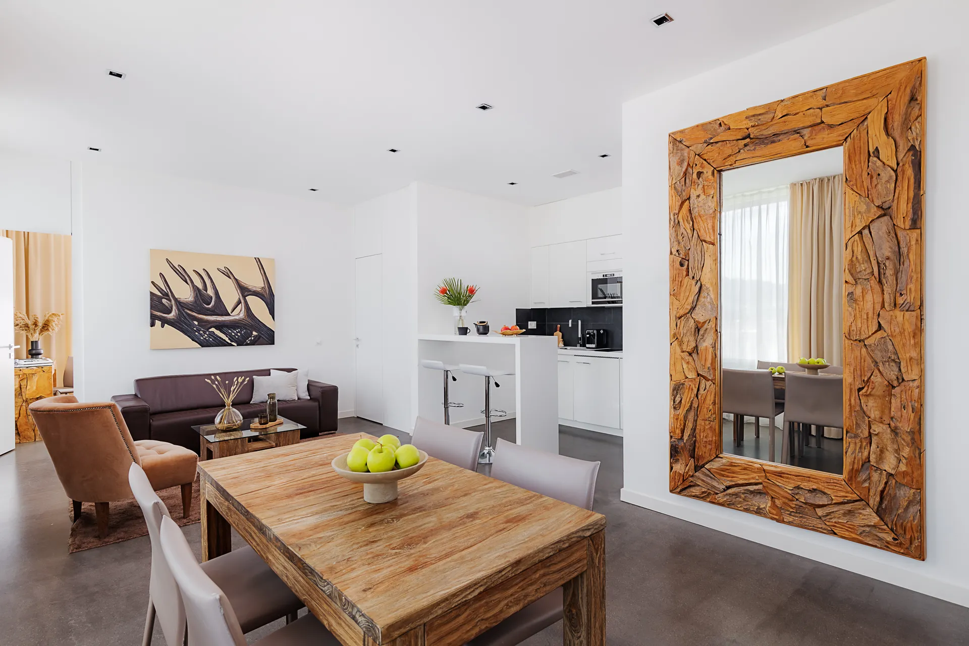 Two Bedroom Senior, Kitchenette