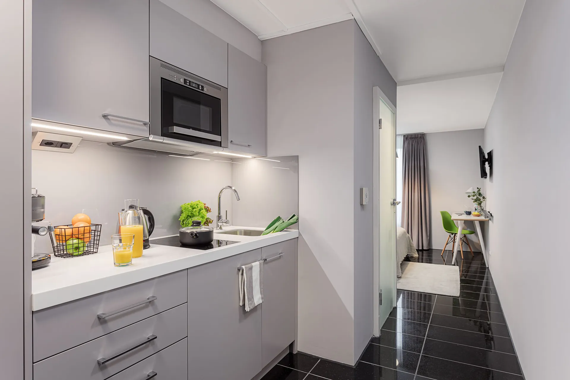 Studio Junior, Kitchenette