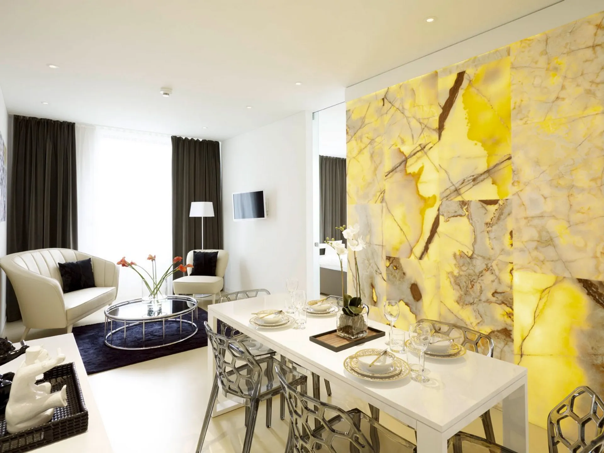 Two Bedroom Senior, Kitchenette