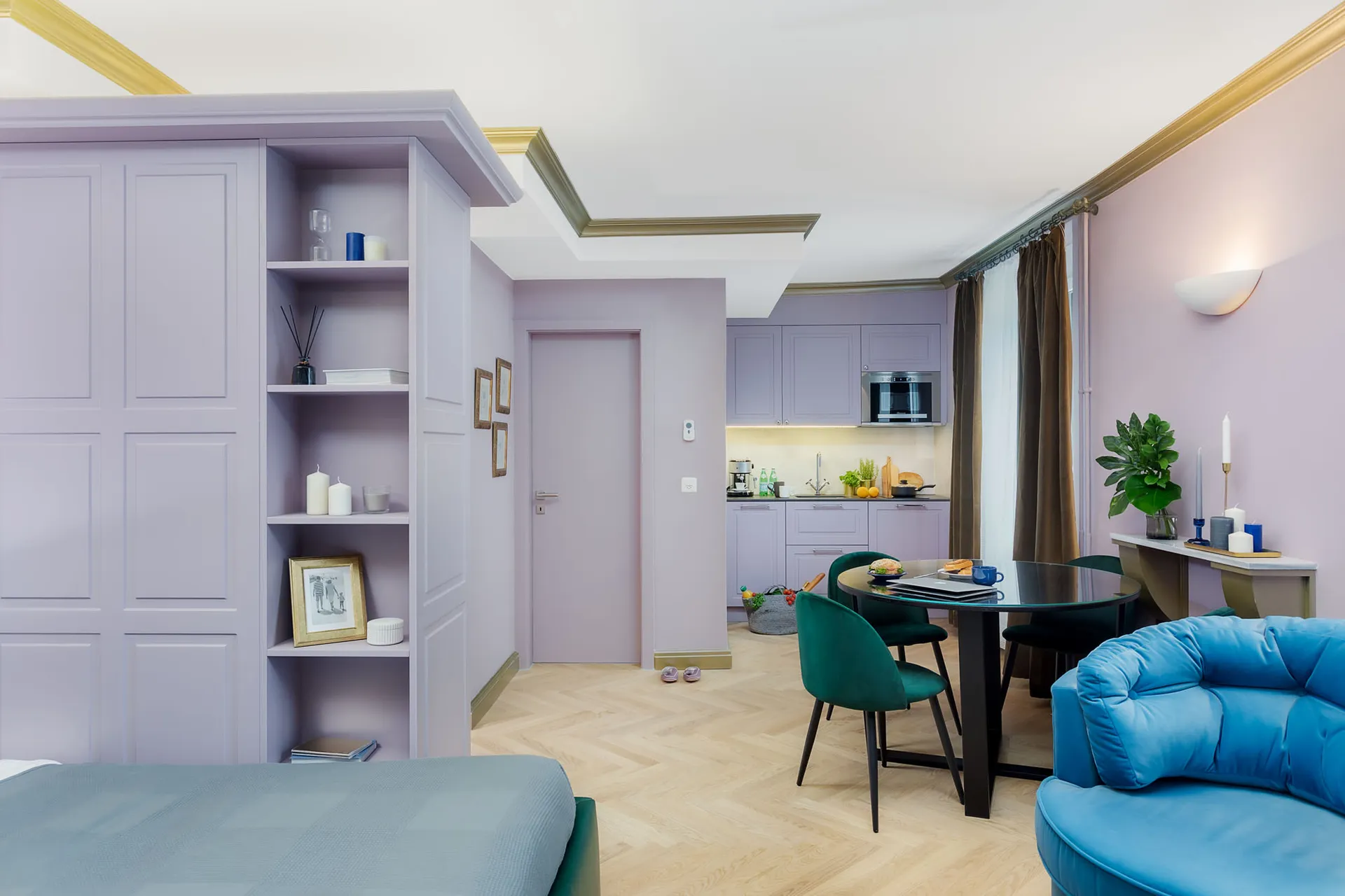 Studio Senior, Kitchenette