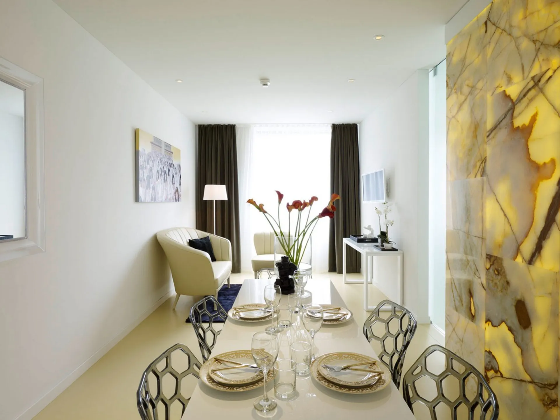 Two Bedroom Senior, Kitchenette